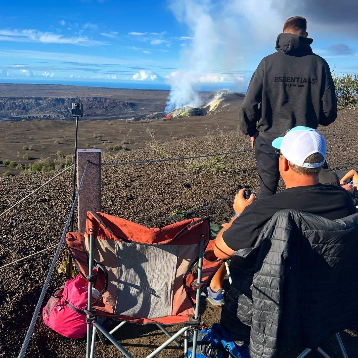 Hawaii Volcanoes National Park tour visitor photo